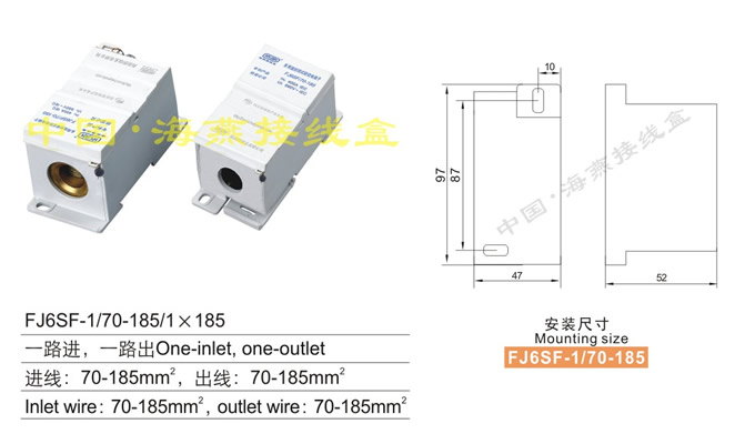 FJ6SF-1/70-185/1��185����;���]ʽ���`늽Ӿ�����(һ·�M(j��n)��һ·��)