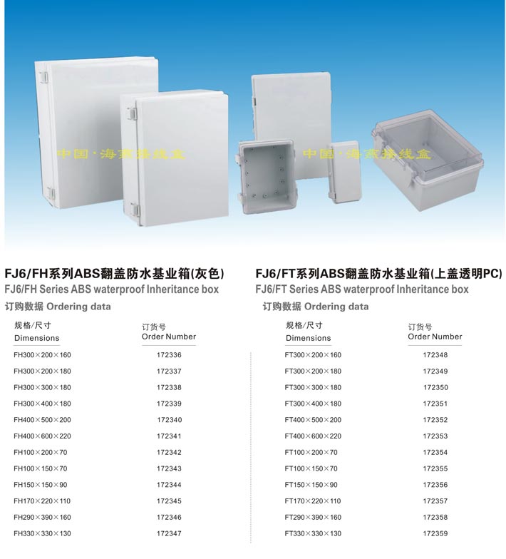 FJ6/FHϵ��ABS���w��ˮ���I(y��)�䣨���w͸��PC��