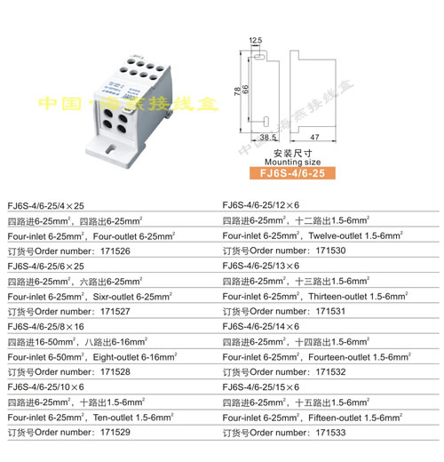 FJ6S-4/6-25/4��25�����Ͷ���;�Ӿ�����(���M���)